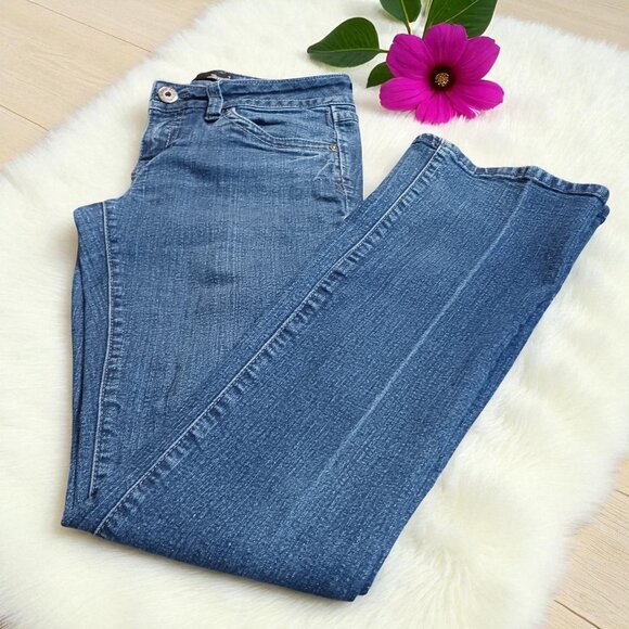 AuthenticY2K Bongo Tokyo Low Rise Bootcut Jeans Size 7 Stretch Denim 2000s Style - Picture 1 of 15